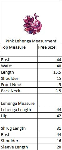 Elegant Red Crop Top Lehenga Set with Embroidered Jacket – Women's Traditional Indian Ethnic Wear