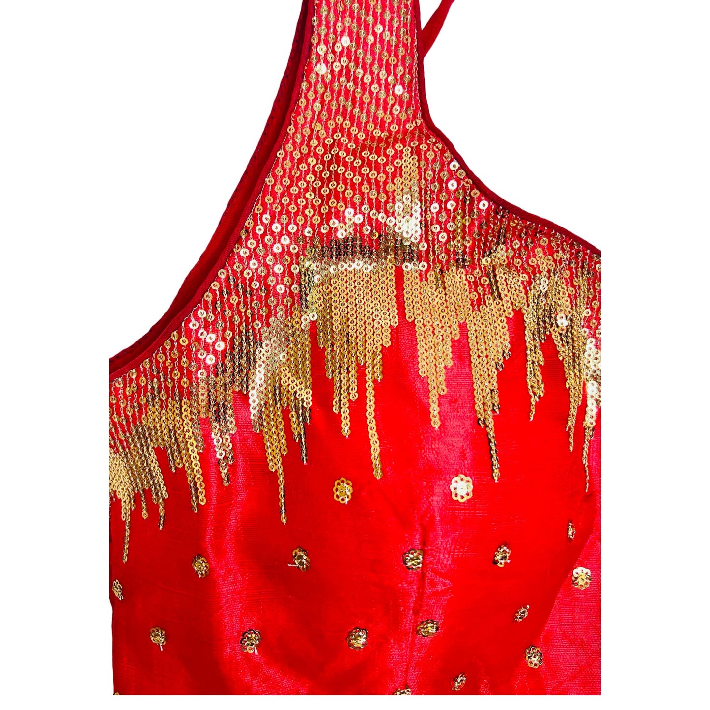 Pinkish Red Color Milan Silk Sequence Work Readymade Blouse, Designer Blouse, Crop Top, Tunic Top, Fancy Blouse, Party Wear Blouse, Wedding Blouse