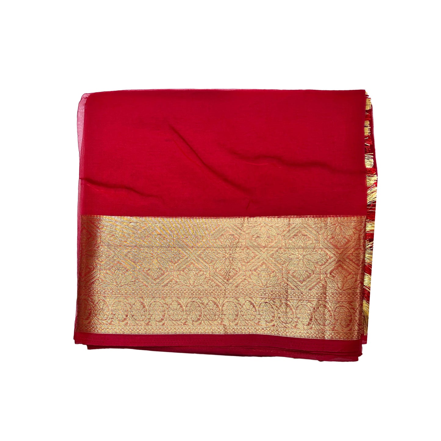 Red Color Organza Saree