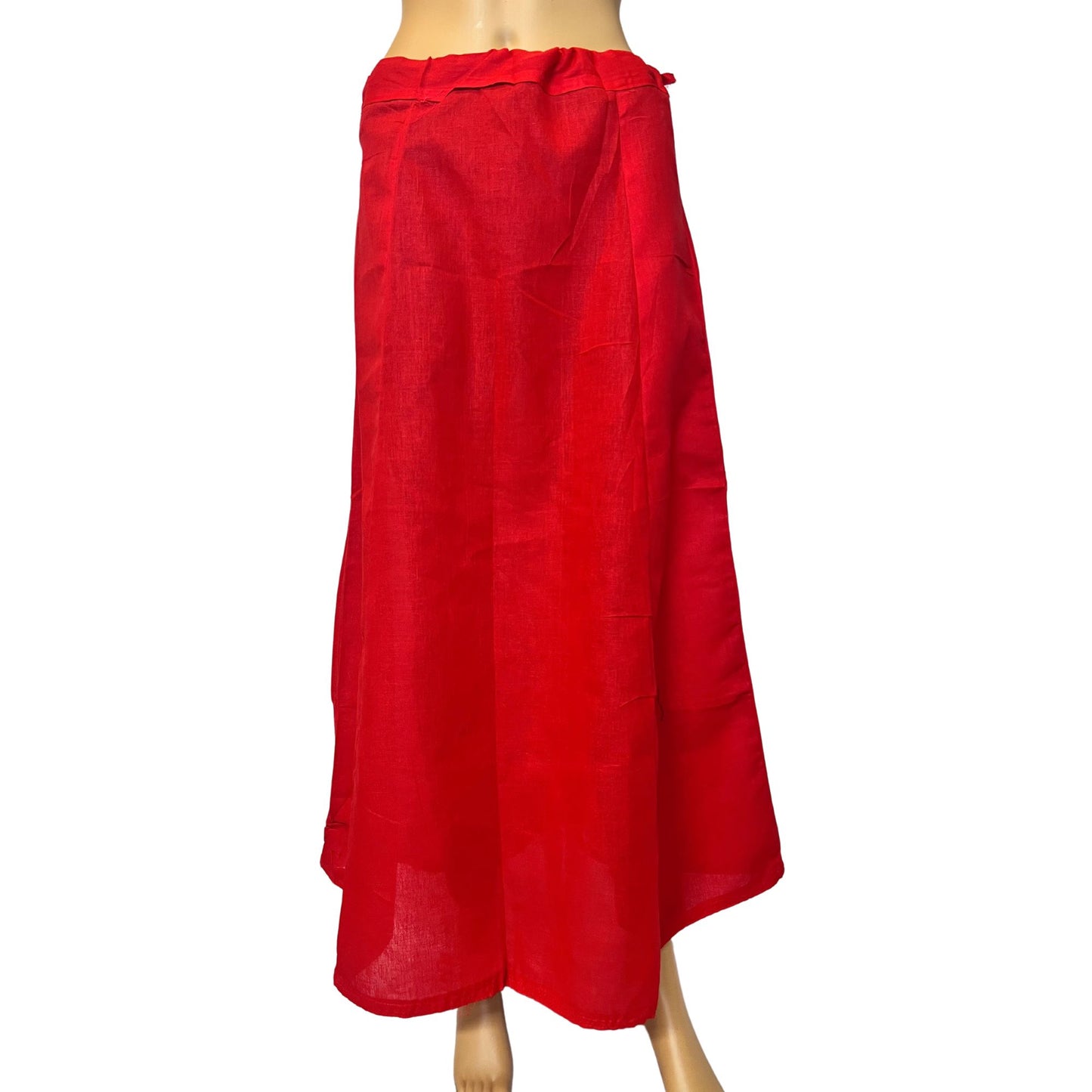 Red WIne Color Petticoat/Inner Skirts/Saya for Saree, Lining Skirt, Comfortable to wear , Readymade Petticoat