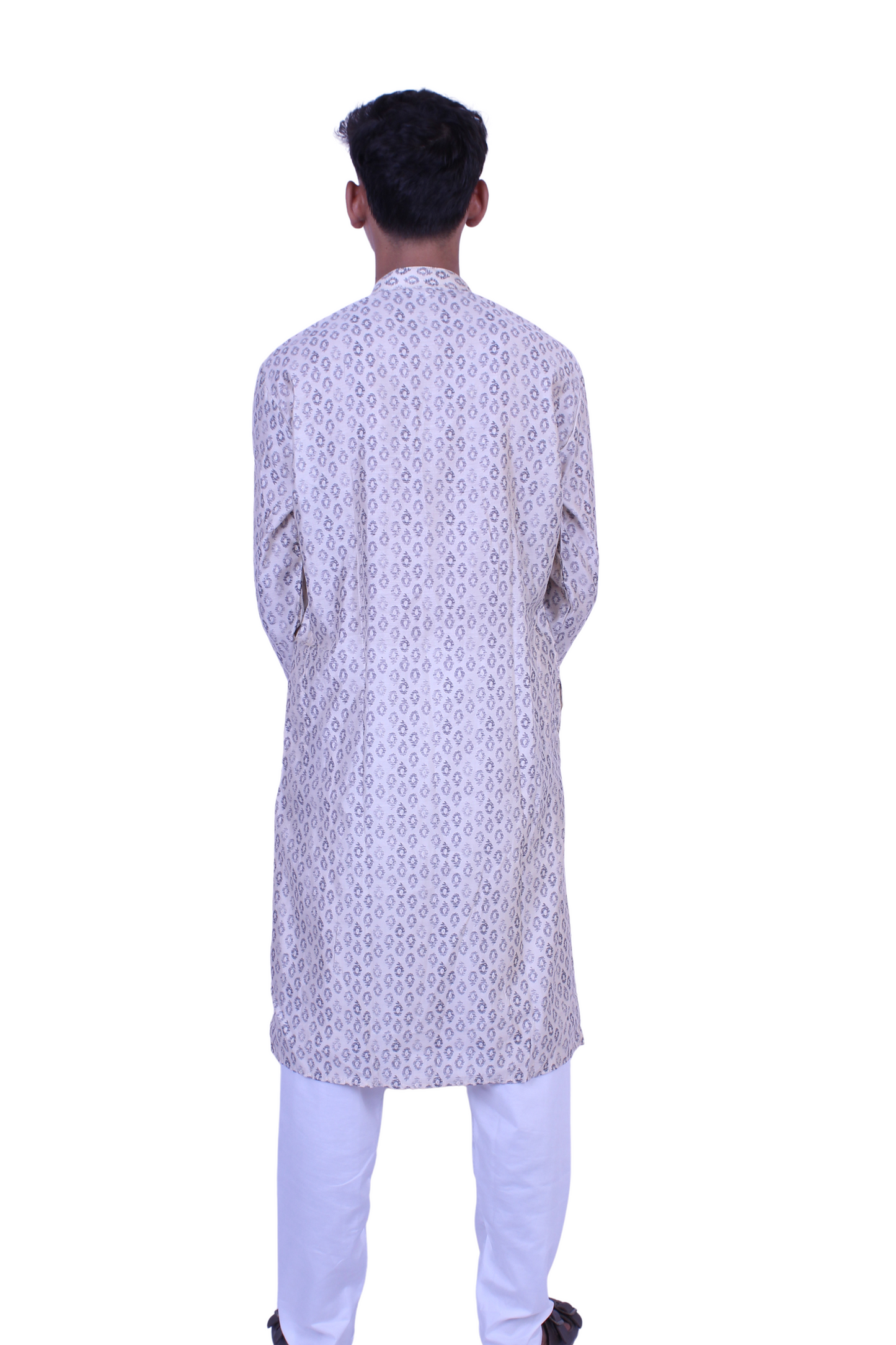 Men’s Beige Printed Kurta Pajama Set | Indian Ethnic Wear for Wedding, Festival & Party, Mens Traditional wear, Engagement outfit