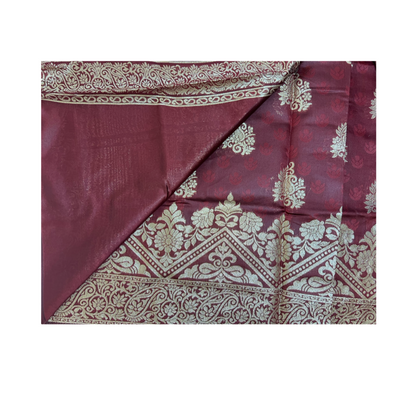 jacquard-brown-banarasi-silk-blouse