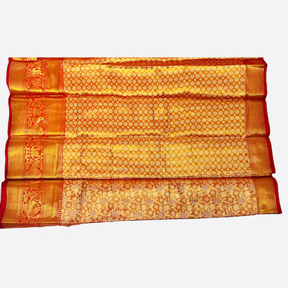 Red Color Dharmavaram Silk Saree