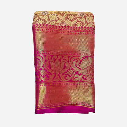 Pink Color Dharmavaram Silk Saree