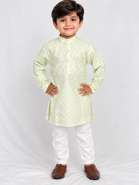 Boys Kurta Pajama Set, Pastel Green Kids Indian Ethnic Wear, Soft Imported Fabric Kurta, Diwali Wedding Outfit, diwali boys outfit, boys eth