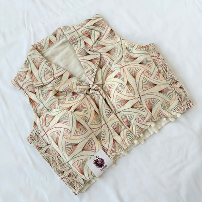 Khadi Cotton Embroidered Blouse,  Multicolor Thread & Sequin Work Stretchable Saree Blouse, Collar Neck Front Open Indian Blouse, Crop top