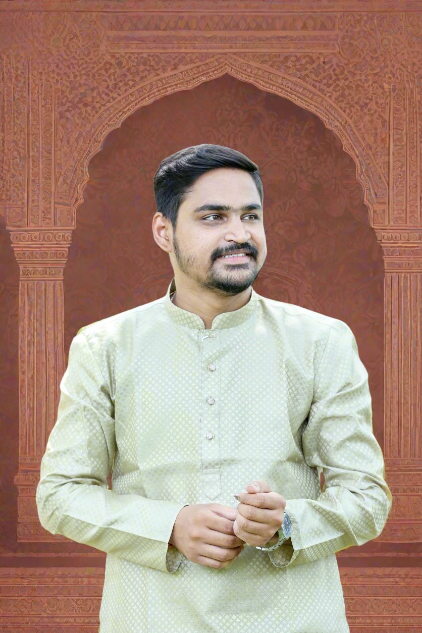 Bronze Color Silk Kurta Pajama Set-4