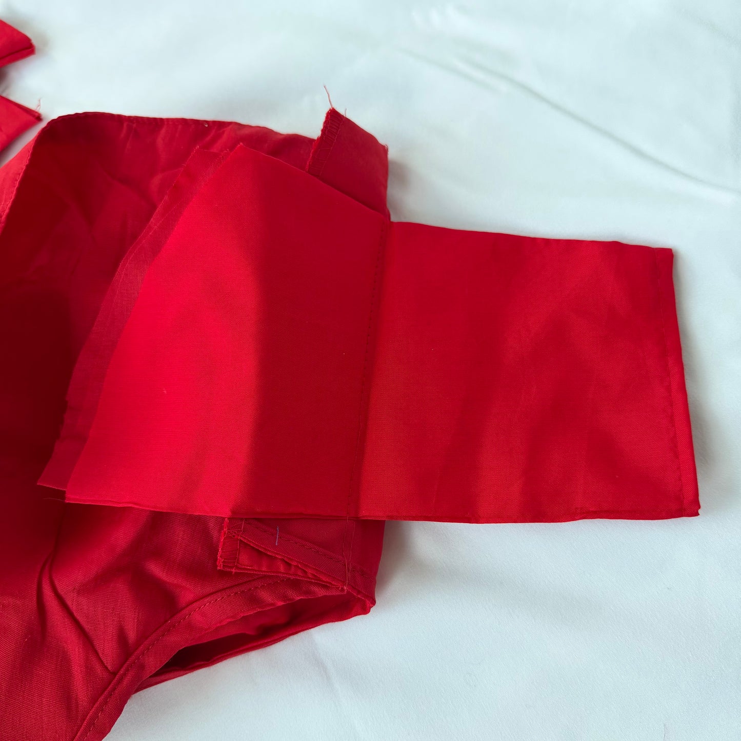 Red Taffeta Saree Blouse, Ready to Wear Sleeveless Indian Blouse, Deep Back Dori Latkan Blouse, Wedding Blouse, Bust 38-42