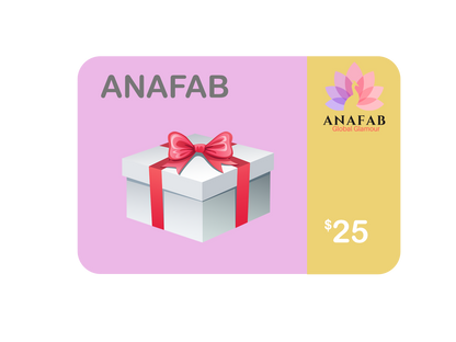 Anafab.com e-Gift Card