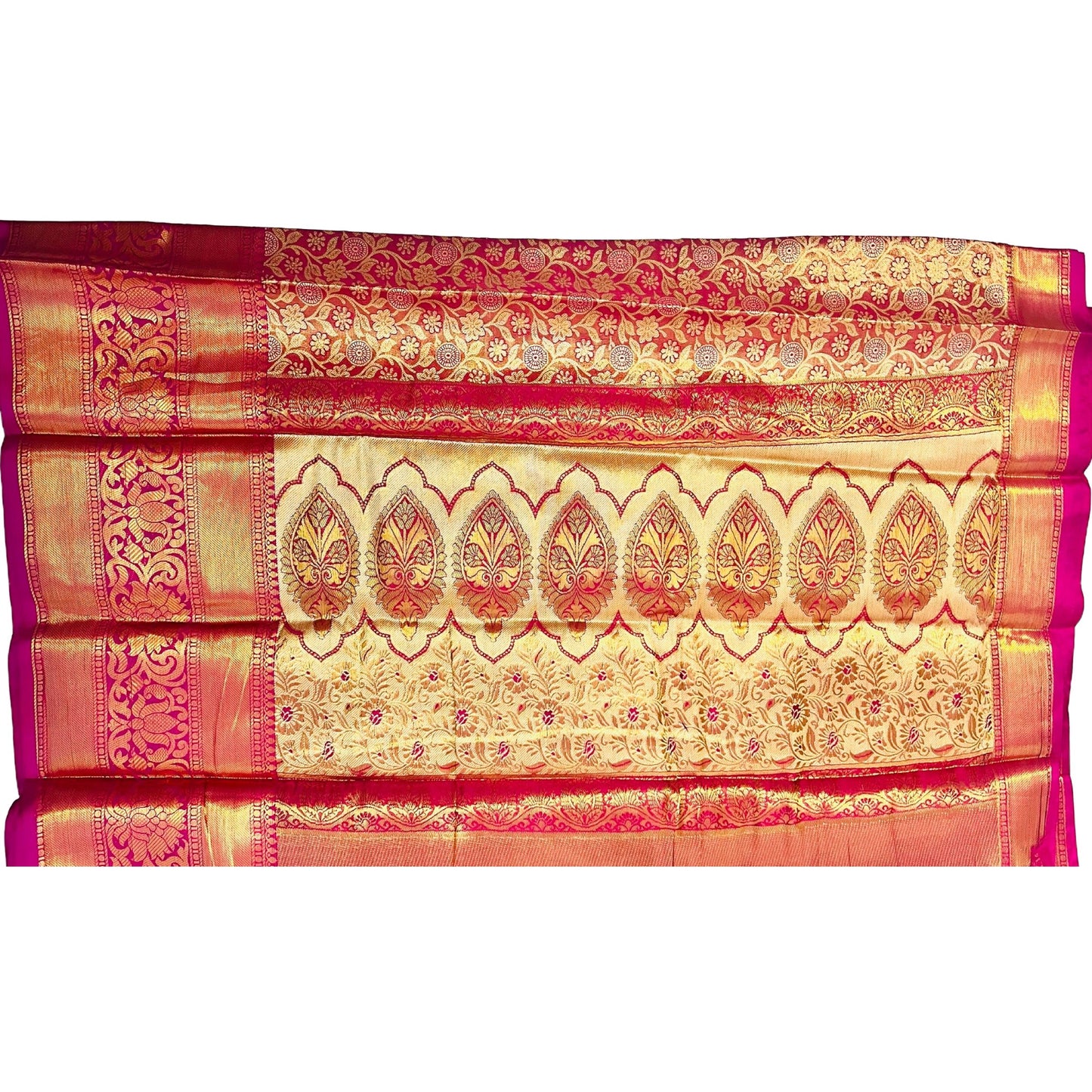 Pink Color Dharmavaram Silk Saree