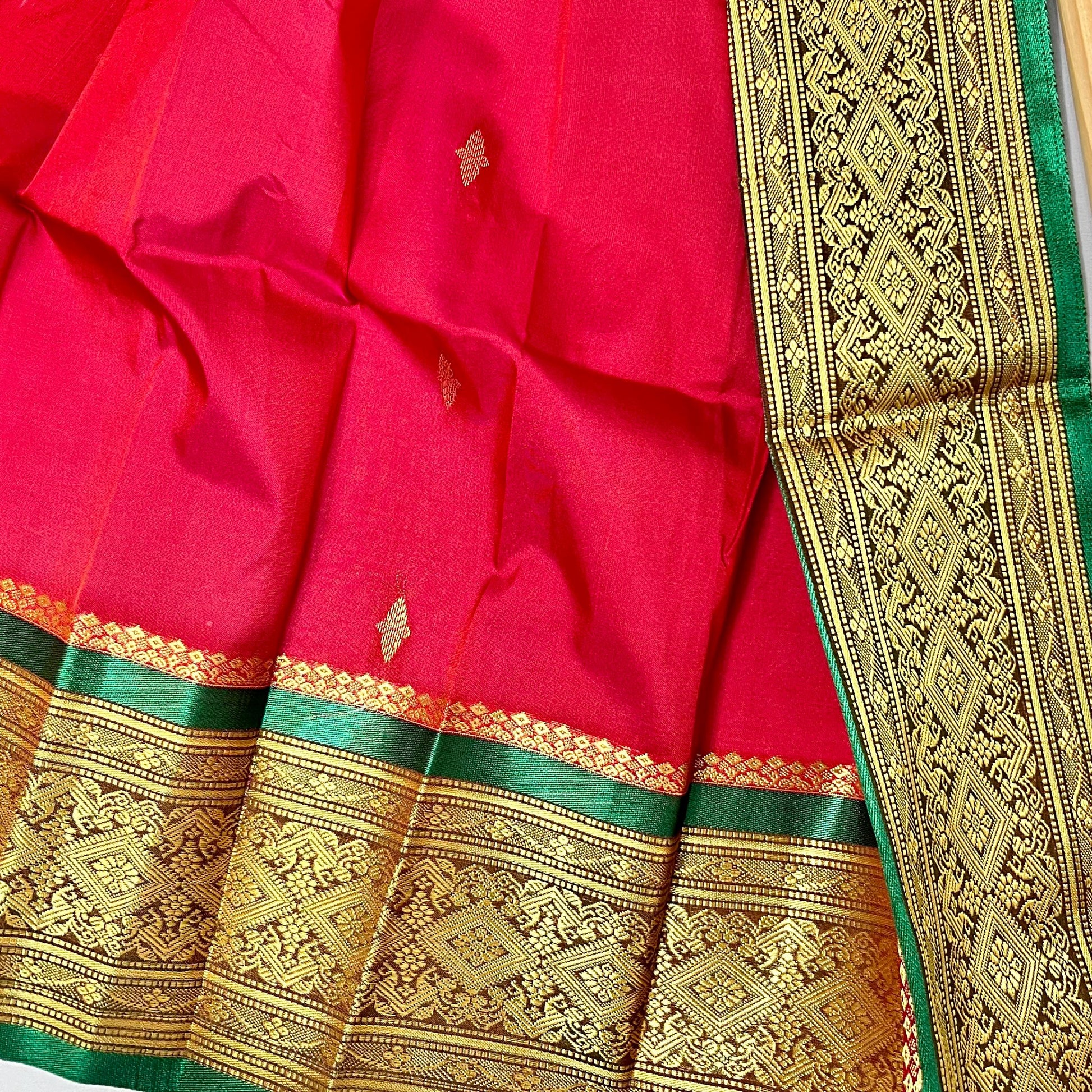 Red Paithani Gudi Vastra