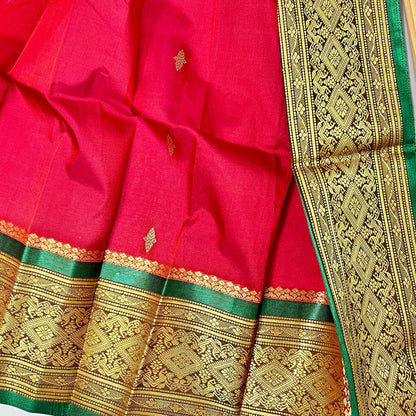 Red Paithani Gudi Vastra