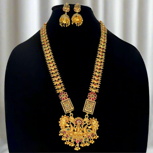 Traditional Lakshmi Temple Jewelry Set