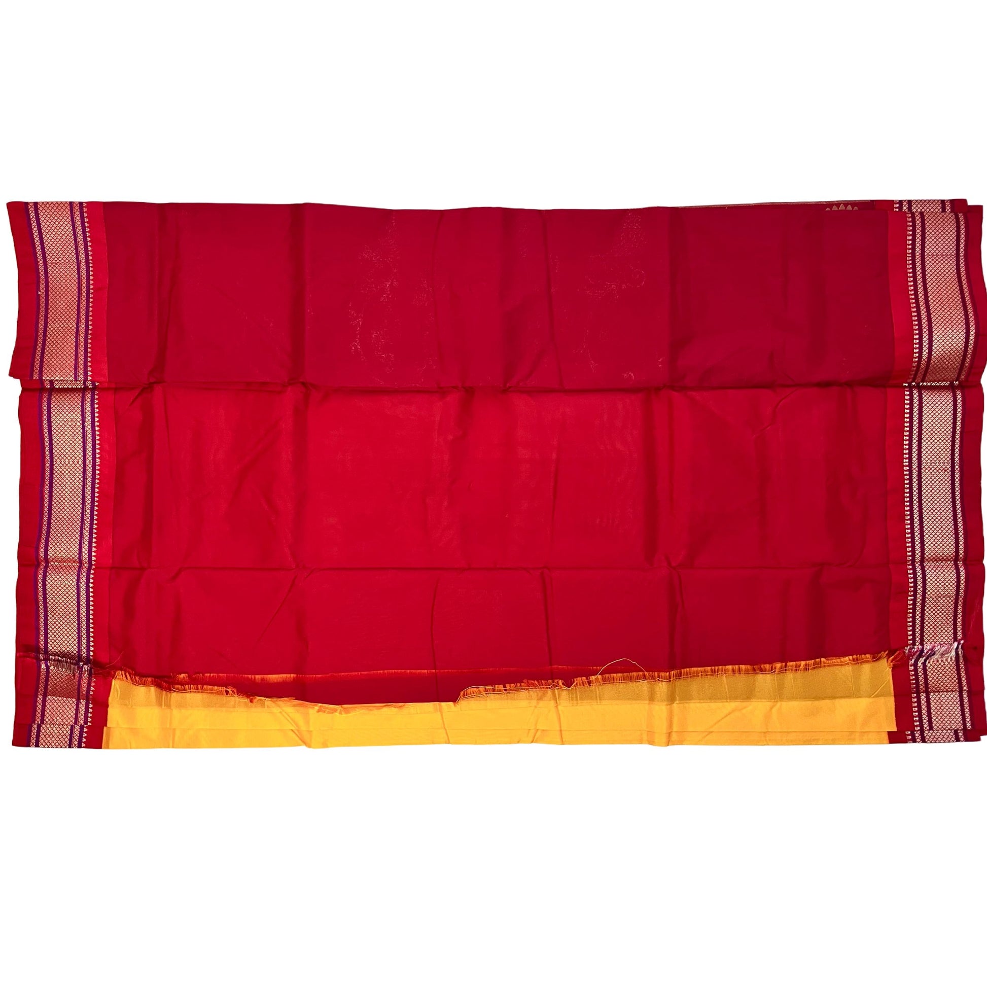 Yellow_and_Red_Semi_Silk_Paithani_Saree_blouse